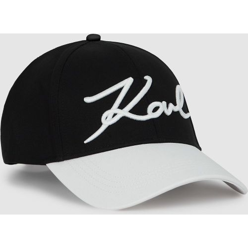Casquette K/signature Avec Visière Contrastée, , /, Taille: One Size - Karl Lagerfeld - Modalova