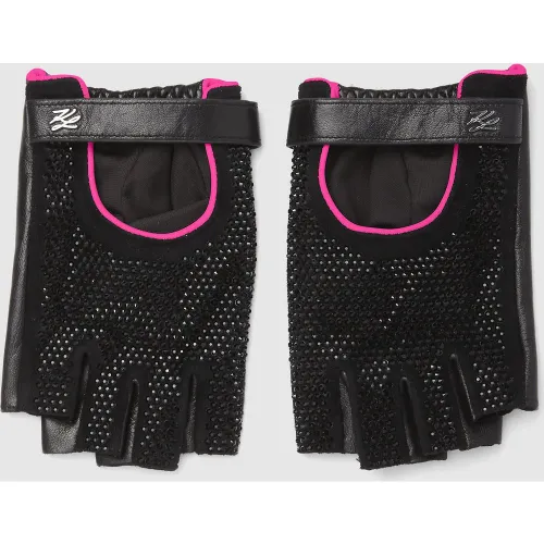 Mitaines Exclusives K/autograph Avec Strass, , , Taille: S - Karl Lagerfeld - Modalova