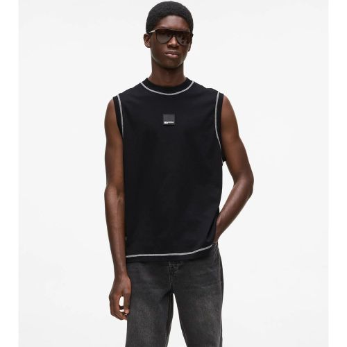 Débardeur Décontracté À Points De Couture Contrastés, , , Taille: L - KL Jeans - Modalova