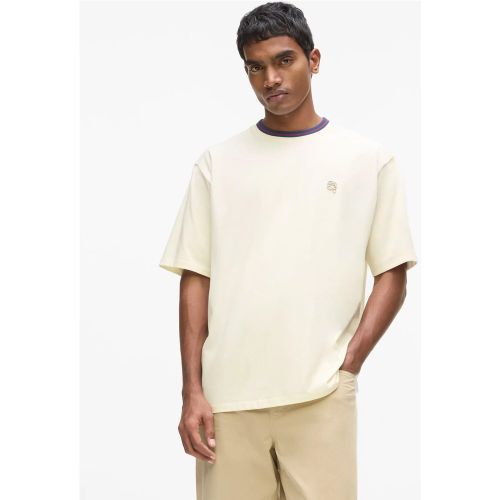 T-shirt Ikon Rayé À Col Rond, , , Taille: Xs - Karl Lagerfeld - Modalova