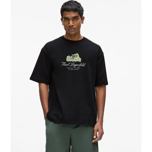 T-shirt Villa La Vigie, , , Taille: Xs - Karl Lagerfeld - Modalova