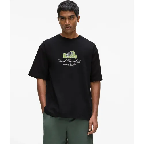 T-shirt Villa La Vigie, , , Taille: Xs - Karl Lagerfeld - Modalova