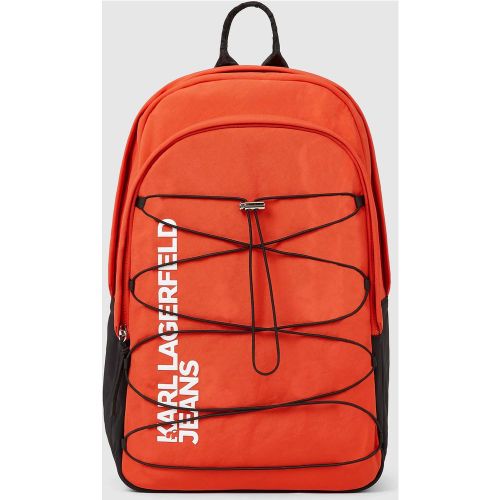 Sac À Dos Style Utilitaire Avec Cordon De Serrage, , , Taille: One Size - KL Jeans - Modalova
