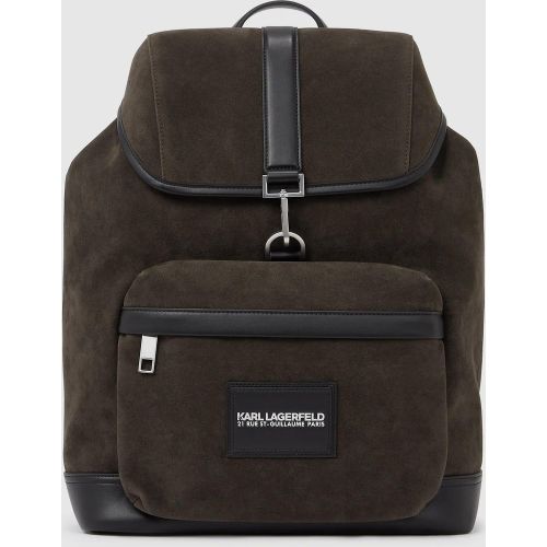 Sac À Dos K/traveller En Simili Daim, , , Taille: One Size - Karl Lagerfeld - Modalova