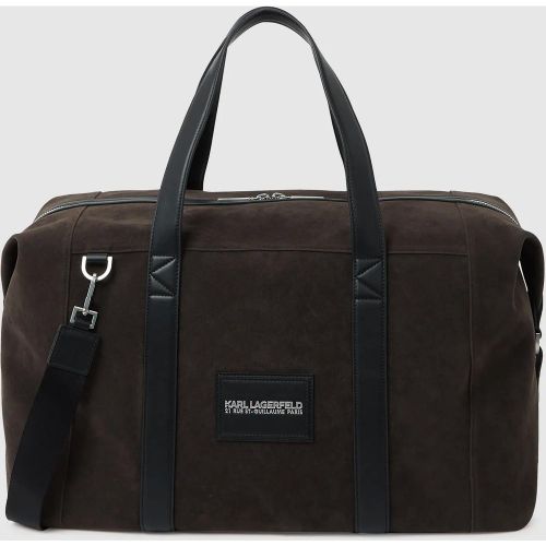 Sac Week-end K/traveller En Simili-velours, , , Taille: One Size - Karl Lagerfeld - Modalova
