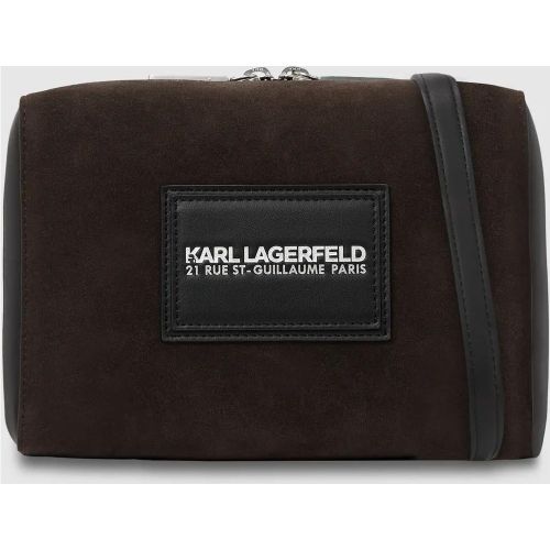 Sac À Bandoulière K/traveller En Daim Synthétique, , , Taille: One Size - Karl Lagerfeld - Modalova