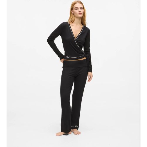 Pantalon D'intérieur À Volants Signature, , , Taille: Xs - Karl Lagerfeld - Modalova