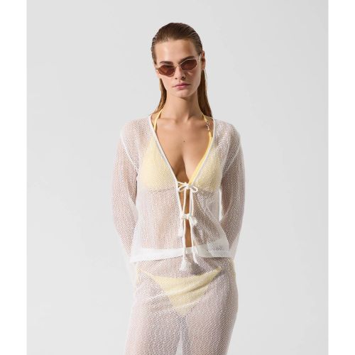 Haut De Plage En Crochet Signature, , , Taille: S - Karl Lagerfeld - Modalova