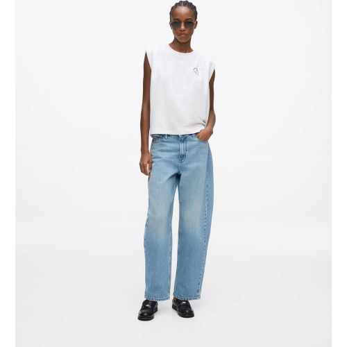 Jean Décontracté À Taille Mi-haute, , , Taille: 24 - Karl Lagerfeld - Modalova