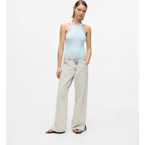 Jean Décontracté À Ourlet Fendu Et Taille Mi-haute, , , Taille: 2430 - KL Jeans - Modalova