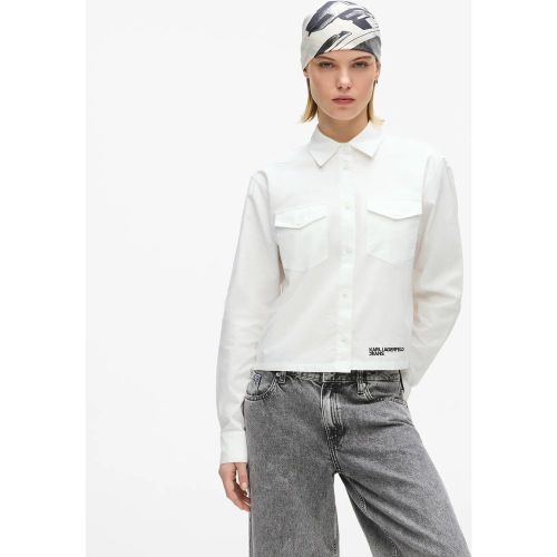 Chemise Oxford Avec Logo, , , Taille: Xs - KL Jeans - Modalova
