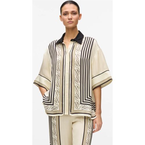 Chemise De Pyjama Avec Imprimé Façon All-over, , , Taille: 38 - Karl Lagerfeld - Modalova