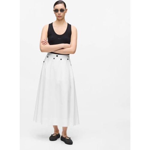 Jupe Trapèze À Boutons, , , Taille: 38 - Karl Lagerfeld - Modalova