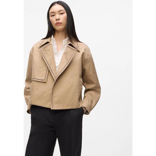 Trench Court Avec Broderie Ajourée, , , Taille: 38 - Karl Lagerfeld - Modalova