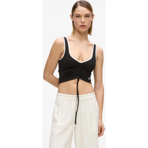 Débardeur À Col En V Plissé, , , Taille: Xs - KL Jeans - Modalova