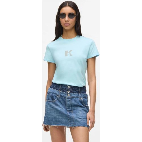 T-shirt Slim Avec Logo K, , , Taille: Xl - KL Jeans - Modalova