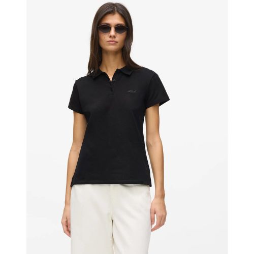 Polo Signature En Piqué, , , Taille: Xs - Karl Lagerfeld - Modalova