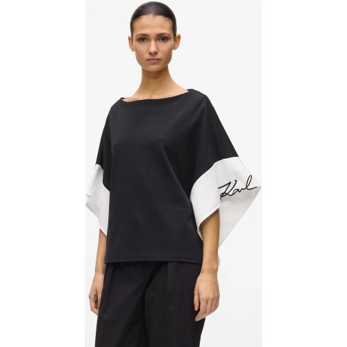 Haut À Manches Larges Signature, , /, Taille: S - Karl Lagerfeld - Modalova