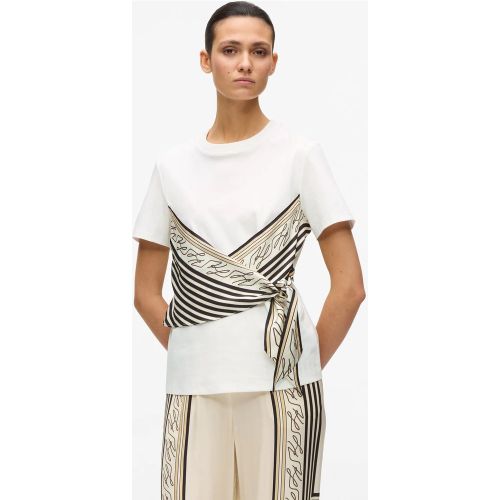 T-shirt À Imprimé Foulard, , , Taille: Xs - Karl Lagerfeld - Modalova