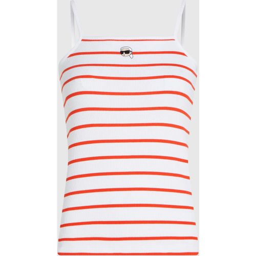 Débardeur À Rayures Ikon, , , Taille: Xs - Karl Lagerfeld - Modalova