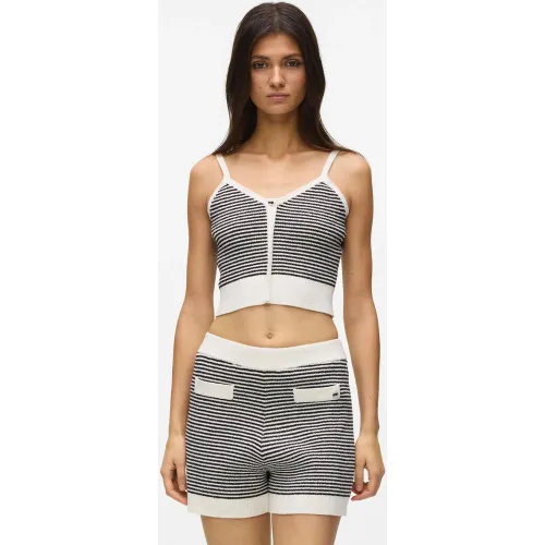 Haut Ikon En Maille À Rayures, , -, Taille: Xs - Karl Lagerfeld - Modalova