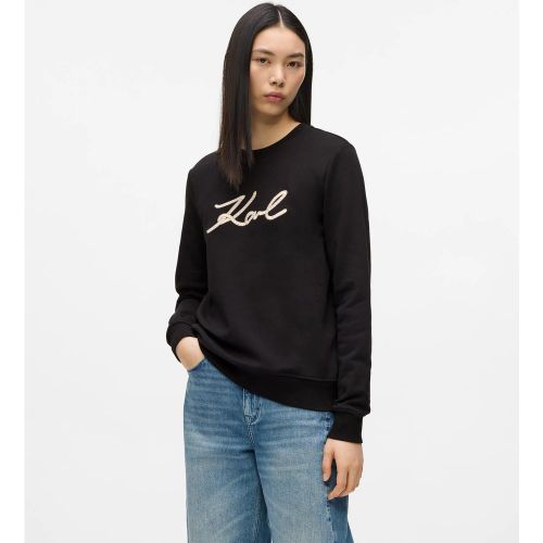 Sweat-shirt Avec Détail De Corde Signature, , , Taille: Xs - Karl Lagerfeld - Modalova