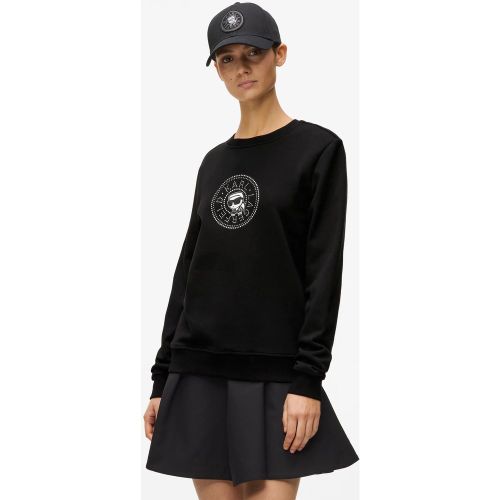 Sweat-shirt Avec Logo Circulaire Ikon, , , Taille: Xs - Karl Lagerfeld - Modalova
