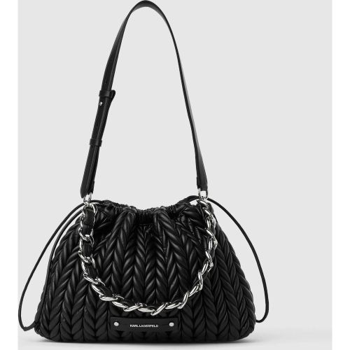 Sac Porté Épaule Avec Chaîne K/weave, , -, Taille: One Size - Karl Lagerfeld - Modalova