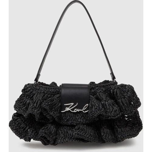 Sac Porté Épaule À Volant K/signature, , , Taille: One Size - Karl Lagerfeld - Modalova