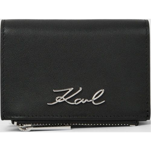 Portefeuille À Deux Volets K/signature, , -, Taille: One Size - Karl Lagerfeld - Modalova