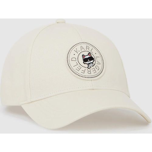 Casquette À Logo Cercle Ikon Choupette, , , Taille: One Size - Karl Lagerfeld - Modalova