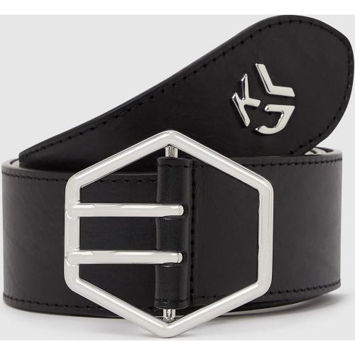 Ceinture Avec Boucle Hexagonale, , , Taille: 65 - KL Jeans - Modalova