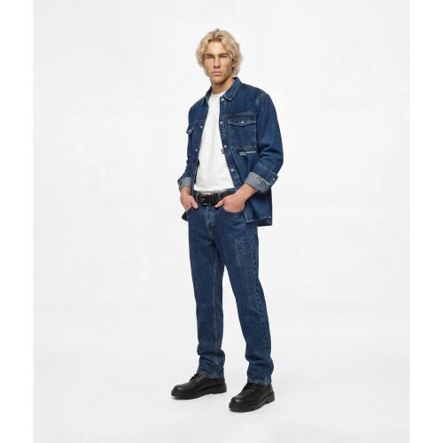 Jean Droit À Logo, , , Taille: 2832 - KL Jeans - Modalova