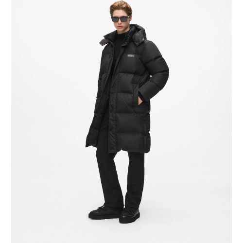 Veste Longue Matelassée Avec Capuche, , , Taille: Xs - Karl Lagerfeld - Modalova
