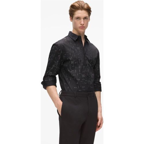 Chemise Monogram À Strass, , , Taille: 38 - Karl Lagerfeld - Modalova
