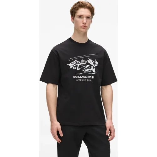 T-shirt Après Ski Club, , , Taille: Xs - Karl Lagerfeld - Modalova
