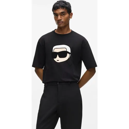 T-shirt Exclusif Ikon Karl Graphique Audacieux, , , Taille: Xs - Karl Lagerfeld - Modalova