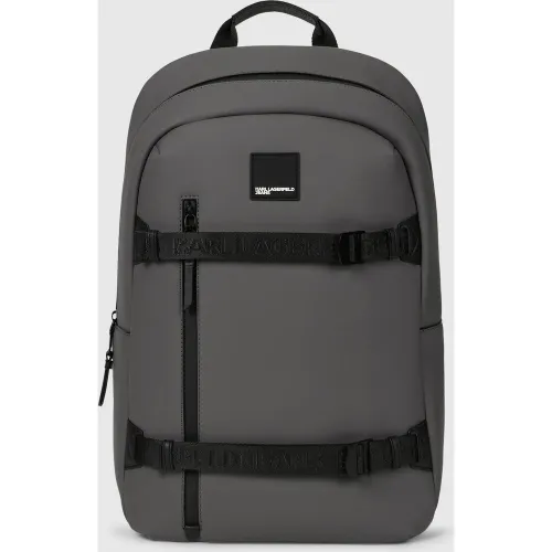 Sac À Dos En Cuir Technique Enduit, , , Taille: One Size - KL Jeans - Modalova