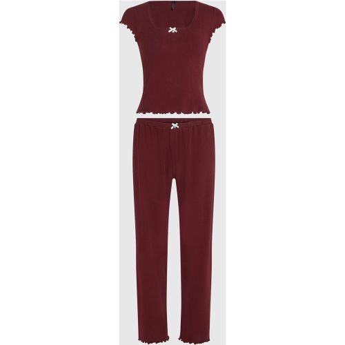 Ensemble De Pyjama Pointelle Autograph, , , Taille: Xs - Karl Lagerfeld - Modalova