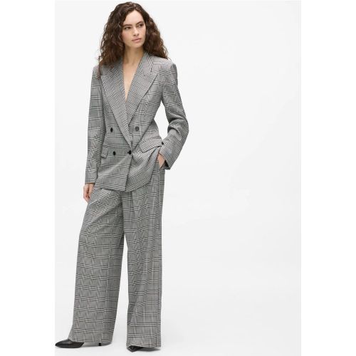 Pantalon Large À Carreaux, , --, Taille: 38 - Karl Lagerfeld - Modalova