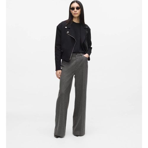 Pantalon Large En Flanelle, , , Taille: 38 - Karl Lagerfeld - Modalova