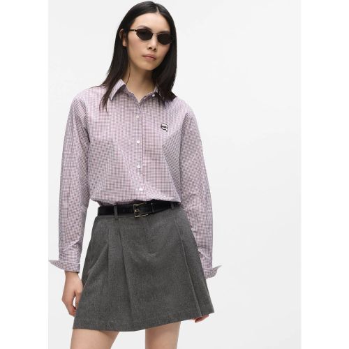 Chemise À Carreaux Ikon, , , Taille: 38 - Karl Lagerfeld - Modalova
