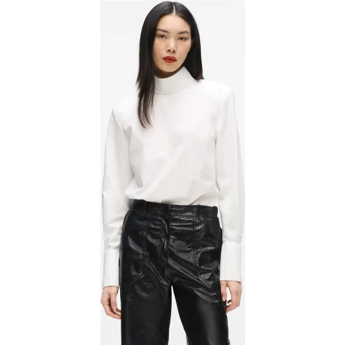 Chemisier À Col Montant, , , Taille: 38 - Karl Lagerfeld - Modalova