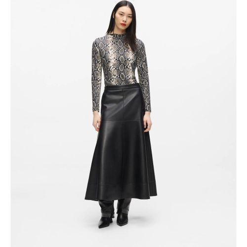 Jupe Midi En Simili-cuir, , , Taille: 38 - Karl Lagerfeld - Modalova