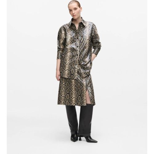 Jupe Midi En Faux Python, , , Taille: 40 - Karl Lagerfeld - Modalova