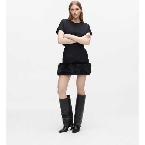 Mini-jupe En Fausse Fourrure, , , Taille: 38 - Karl Lagerfeld - Modalova