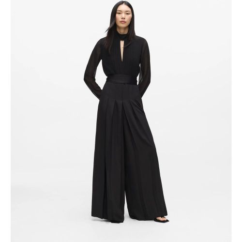 Combinaison À Manches Longues Plissées, , , Taille: 38 - Karl Lagerfeld - Modalova