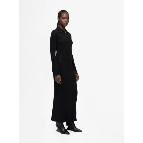 Robe Maxi Zippée En Maille, , , Taille: Xs - KL Jeans - Modalova
