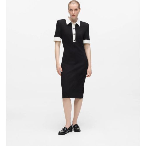 Robe À Col Contrasté, , /, Taille: 38 - Karl Lagerfeld - Modalova