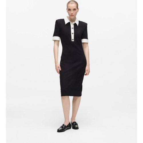 Robe À Col Contrasté, , /, Taille: 38 - Karl Lagerfeld - Modalova